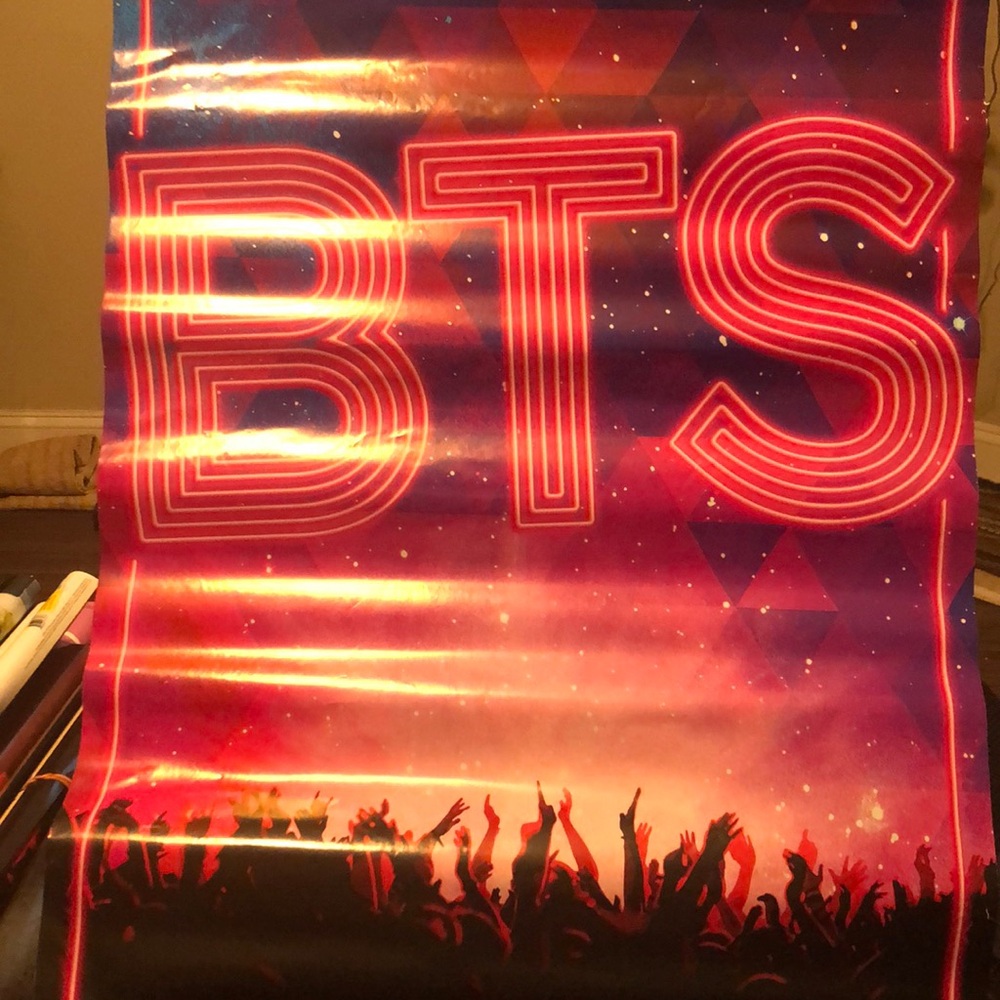 BTS Poster!! I have four in plastic